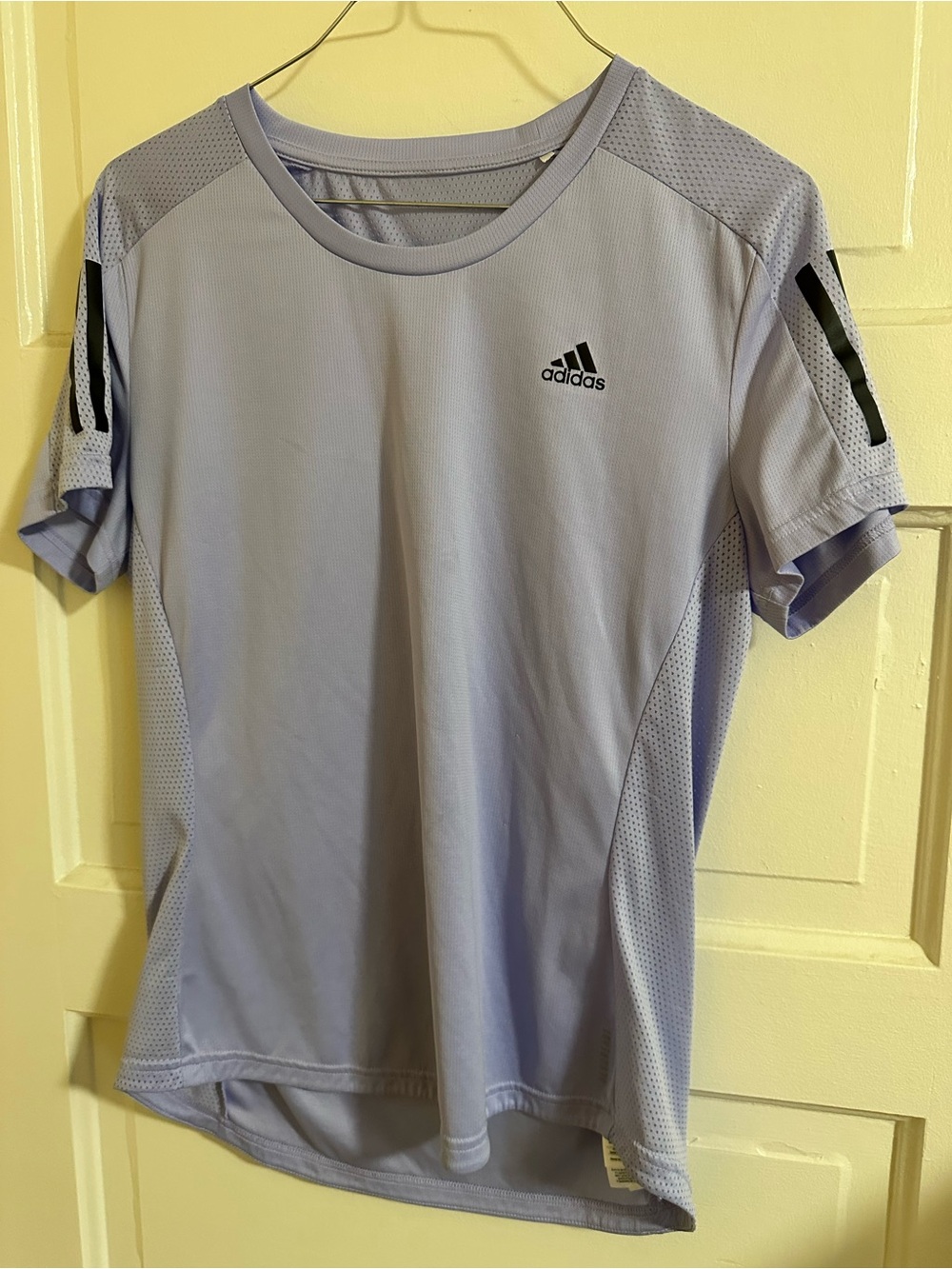 adidas Men’s Lavender Short-Sleeve Performance Tee